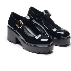 Koi footwear Mary Jane chunky black NWT / 6US